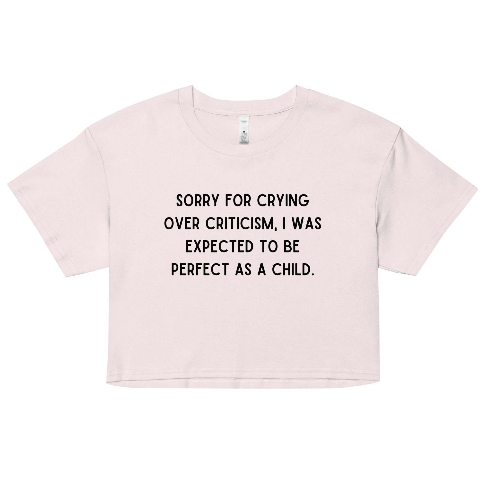 Criticism Crop Top