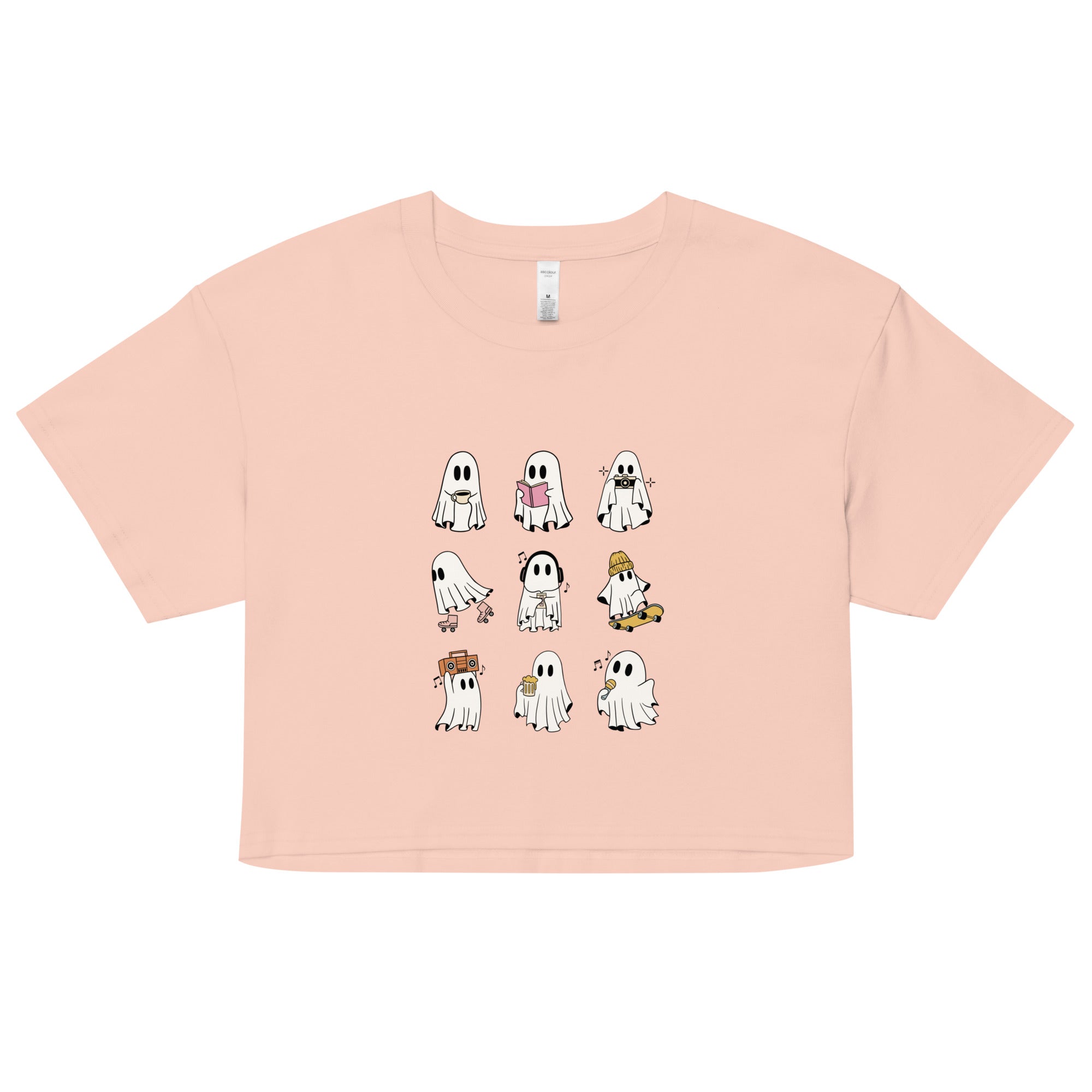 Ghosts Crop Top