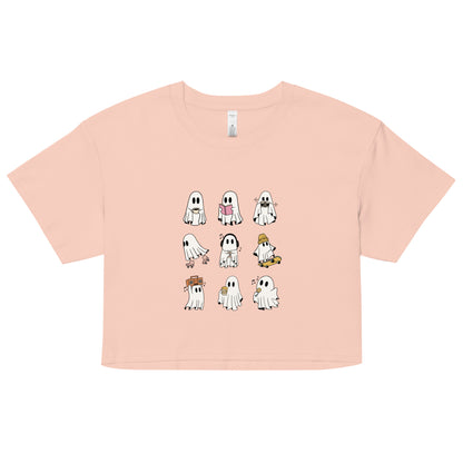 Ghosts Crop Top