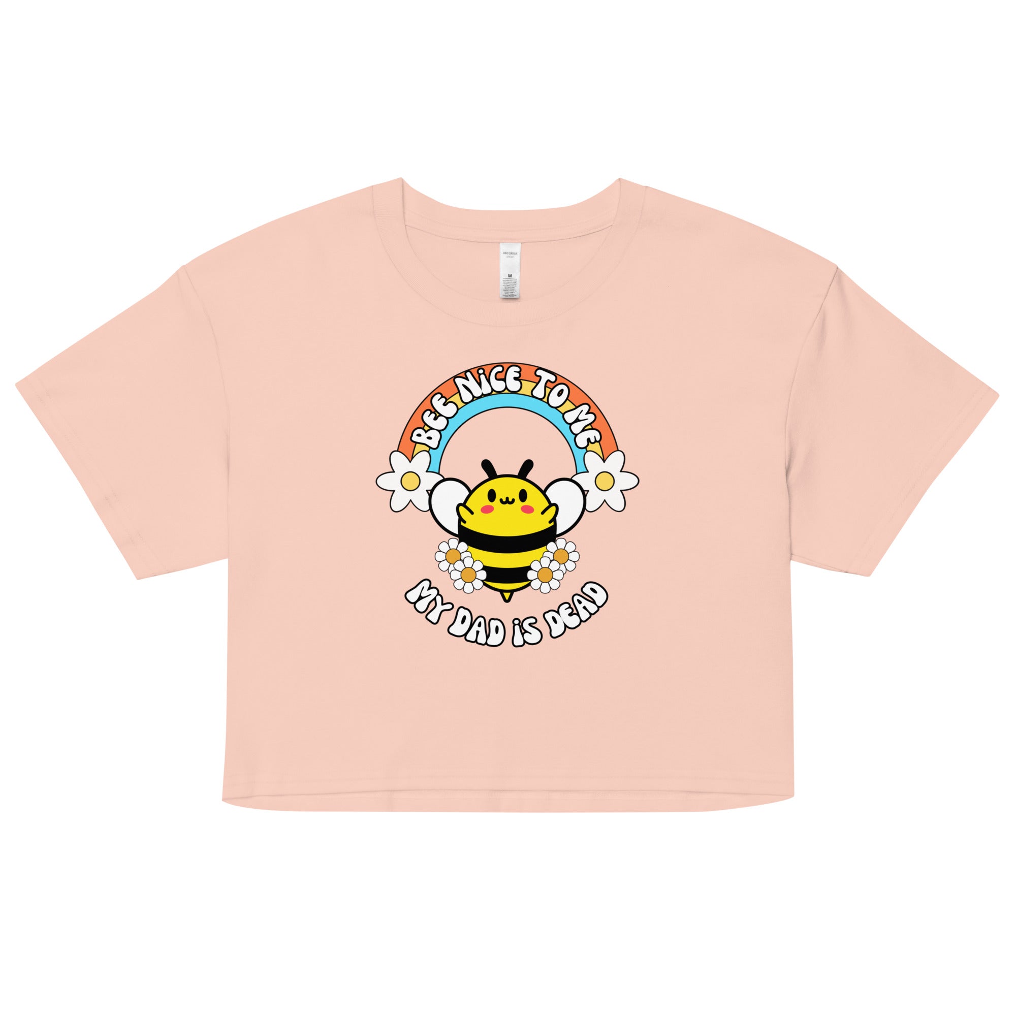 Bee Nice Dad Crop Top