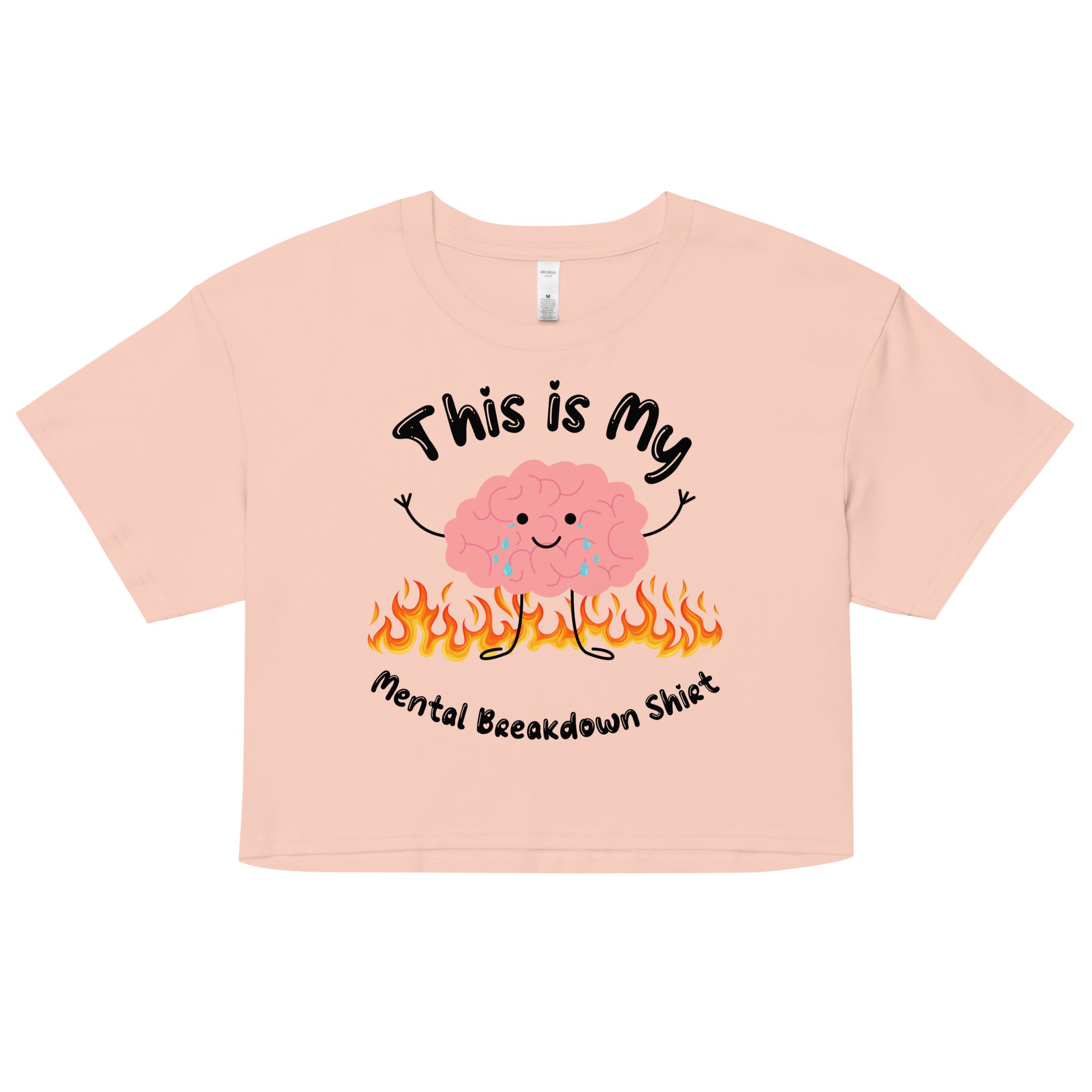 Mental Breakdown Crop Top