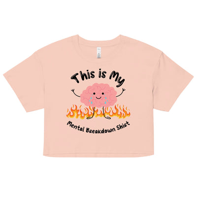 Mental Breakdown Crop Top