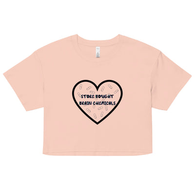 Store Bought Brain Chemicals Crop Top