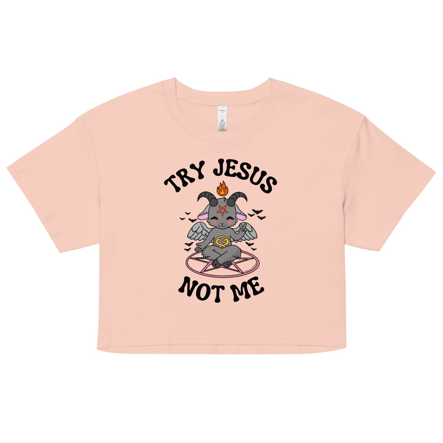 Try Jesus Crop Top