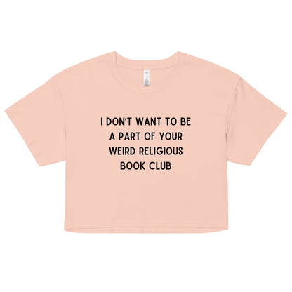 Book Club Crop Top