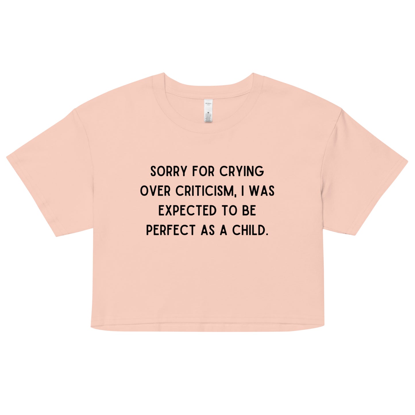 Criticism Crop Top