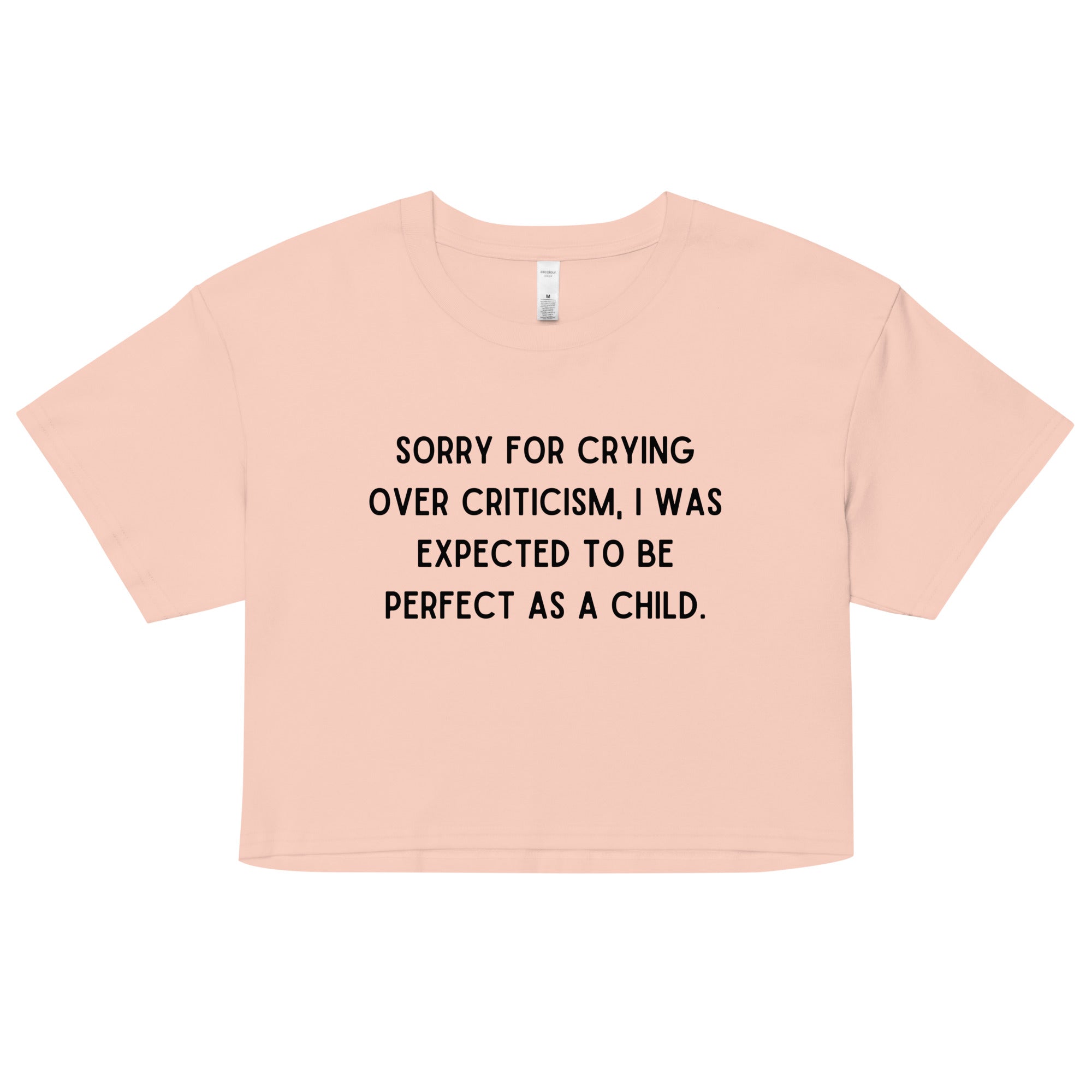 Criticism Crop Top