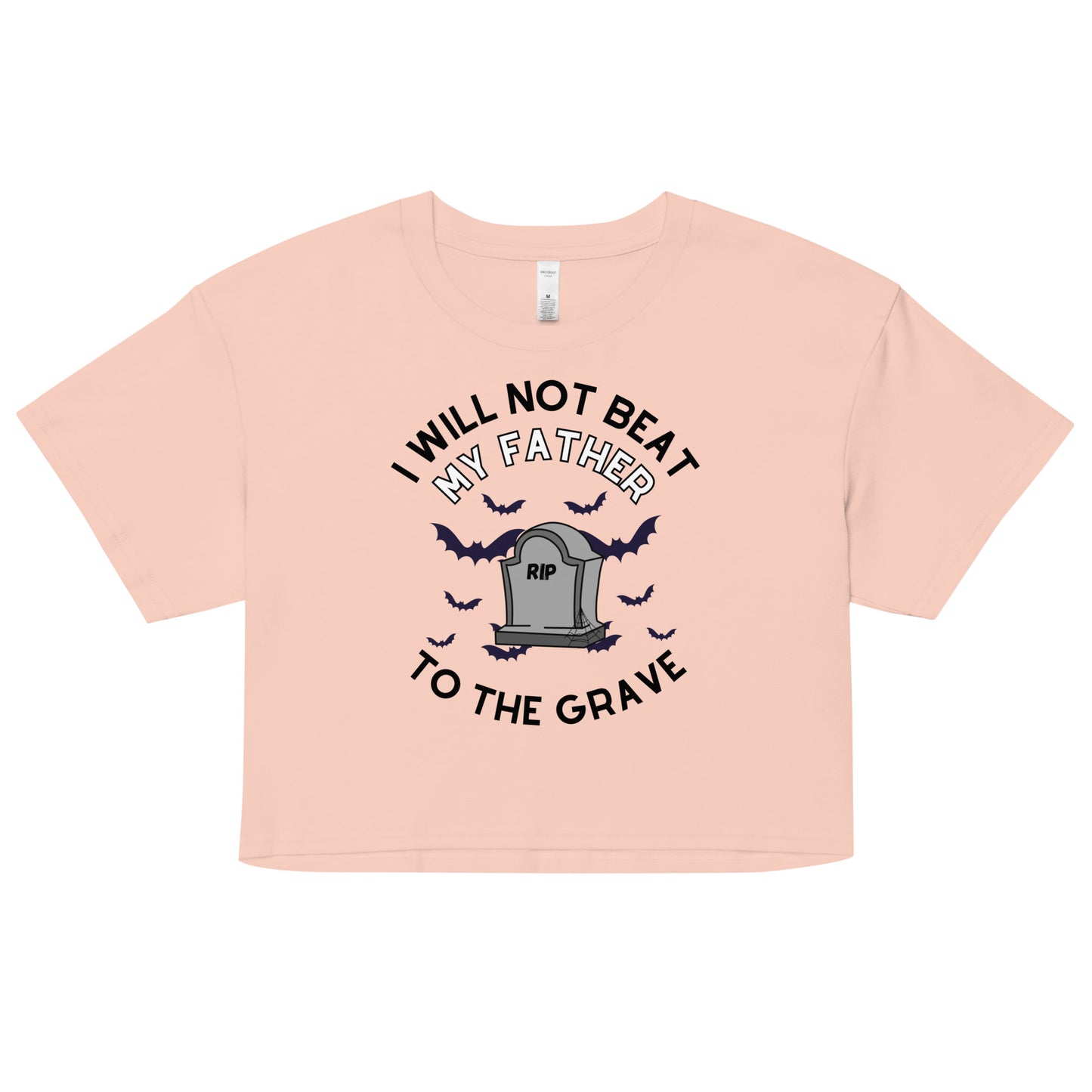 To the Grave Father Crop Top