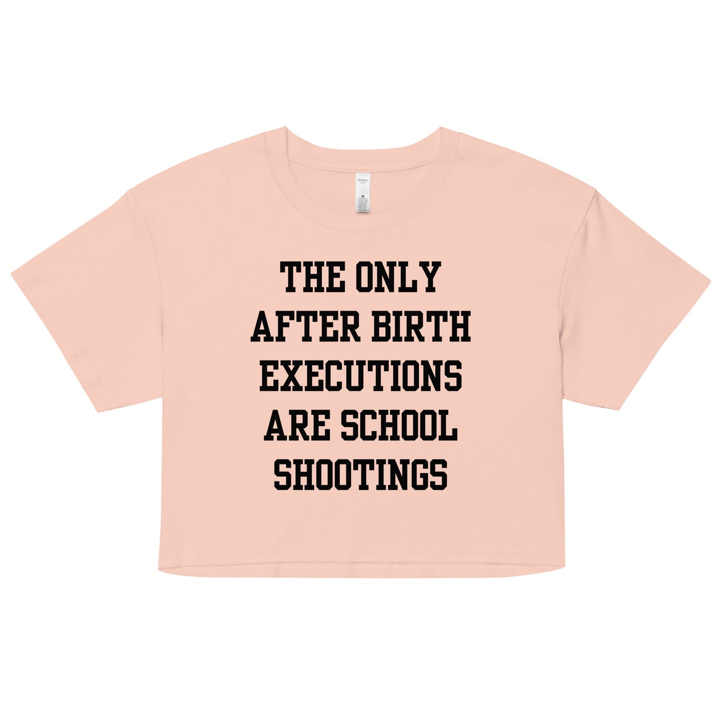 After Birth Executions Crop Top