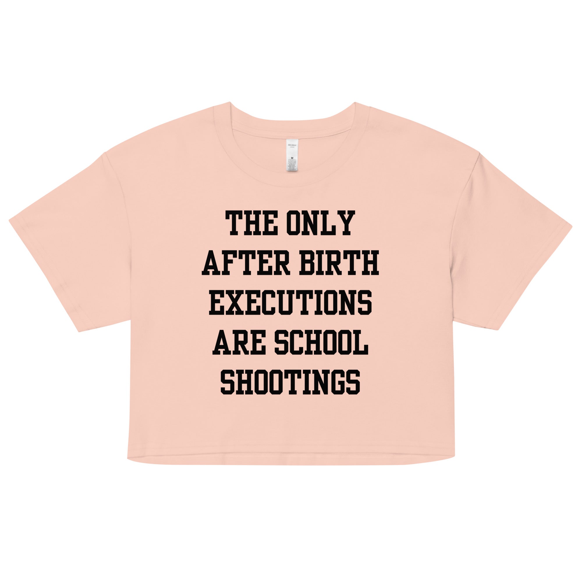 After Birth Executions Crop Top