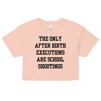 After Birth Executions Crop Top