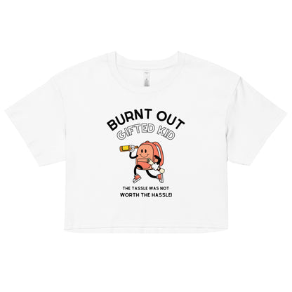 Burnt Out Crop Top