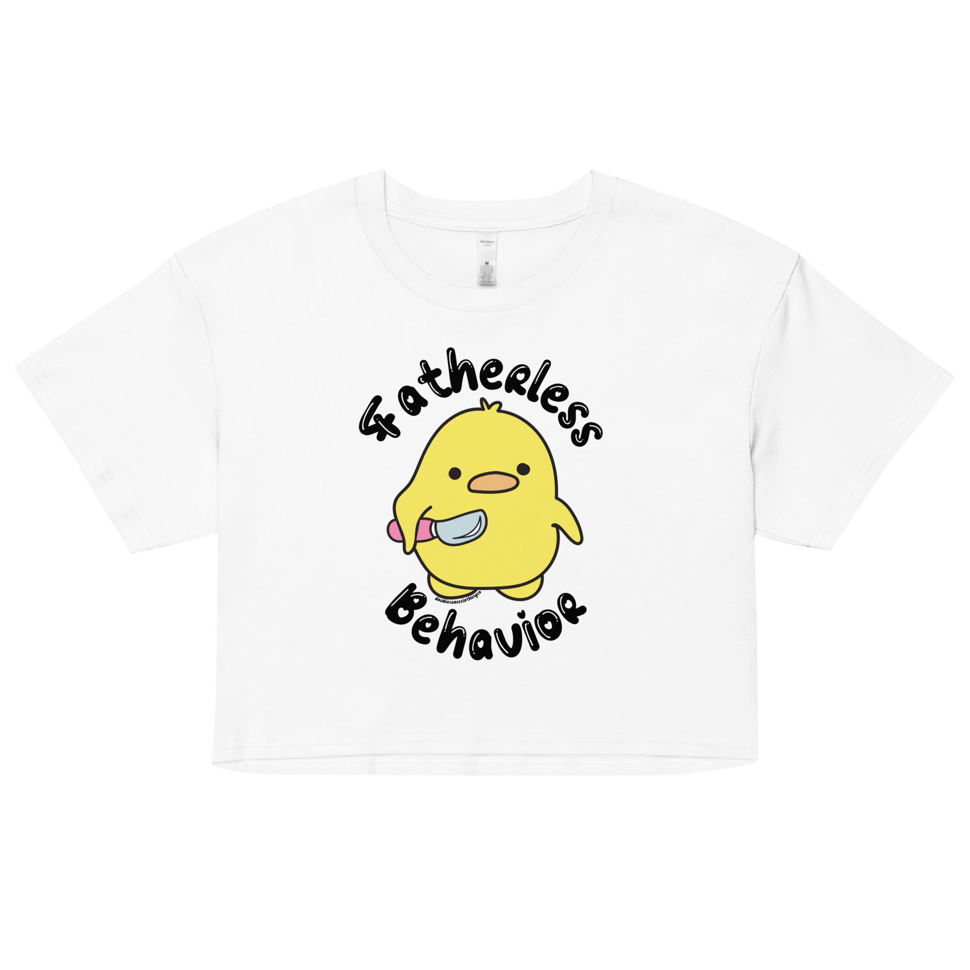 Fatherless Behavior Crop Top