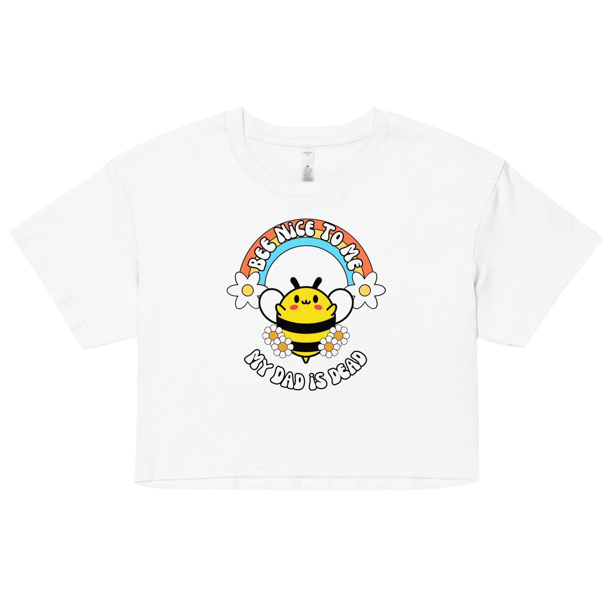 Bee Nice Dad Crop Top