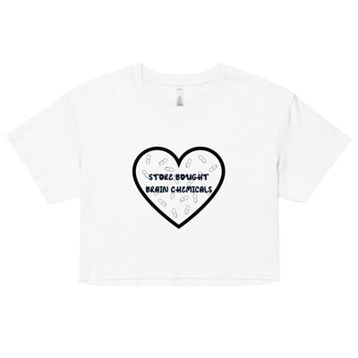 Store Bought Brain Chemicals Crop Top
