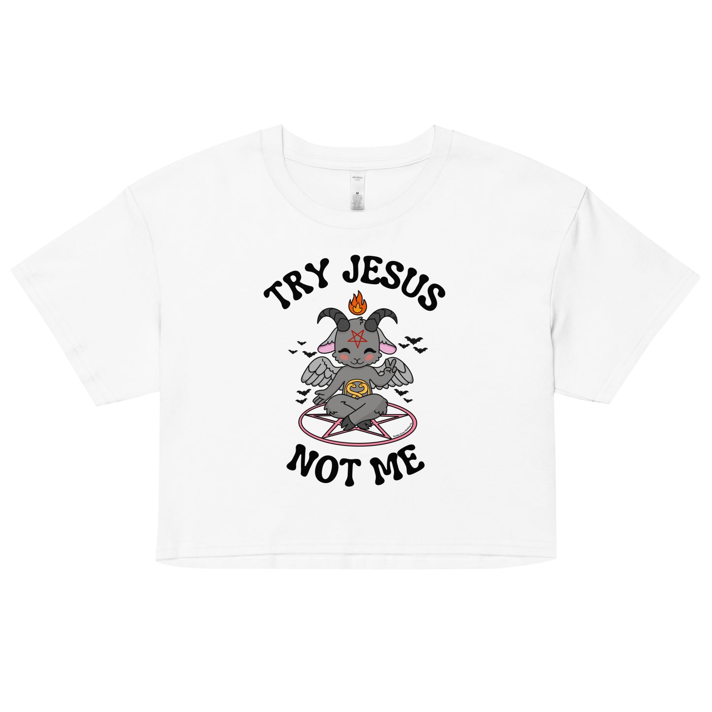 Try Jesus Crop Top