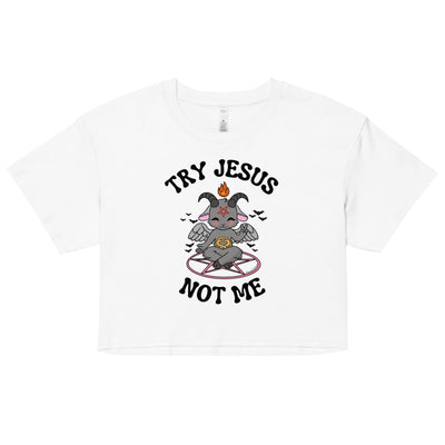 Try Jesus Crop Top