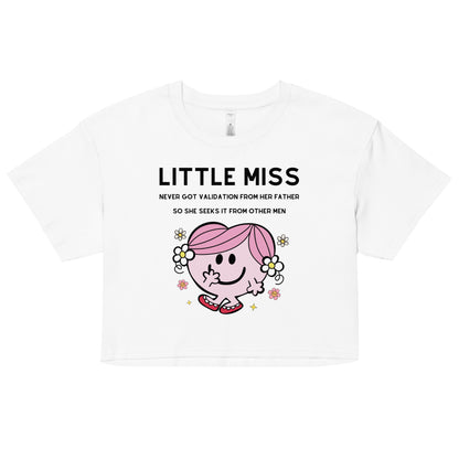 Little Miss Validation Crop Top