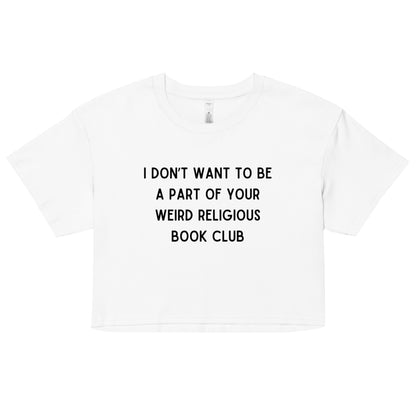 Book Club Crop Top