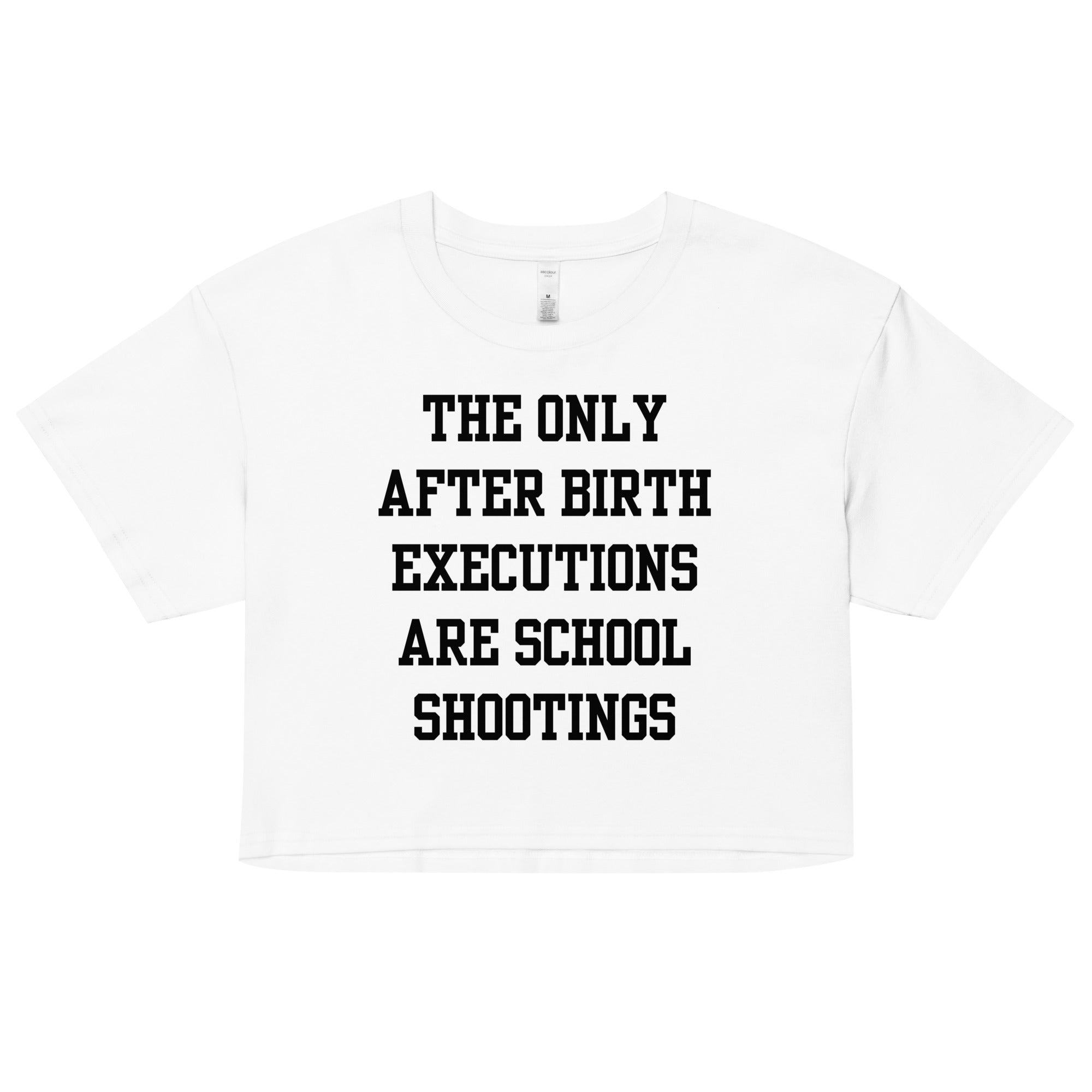 After Birth Executions Crop Top