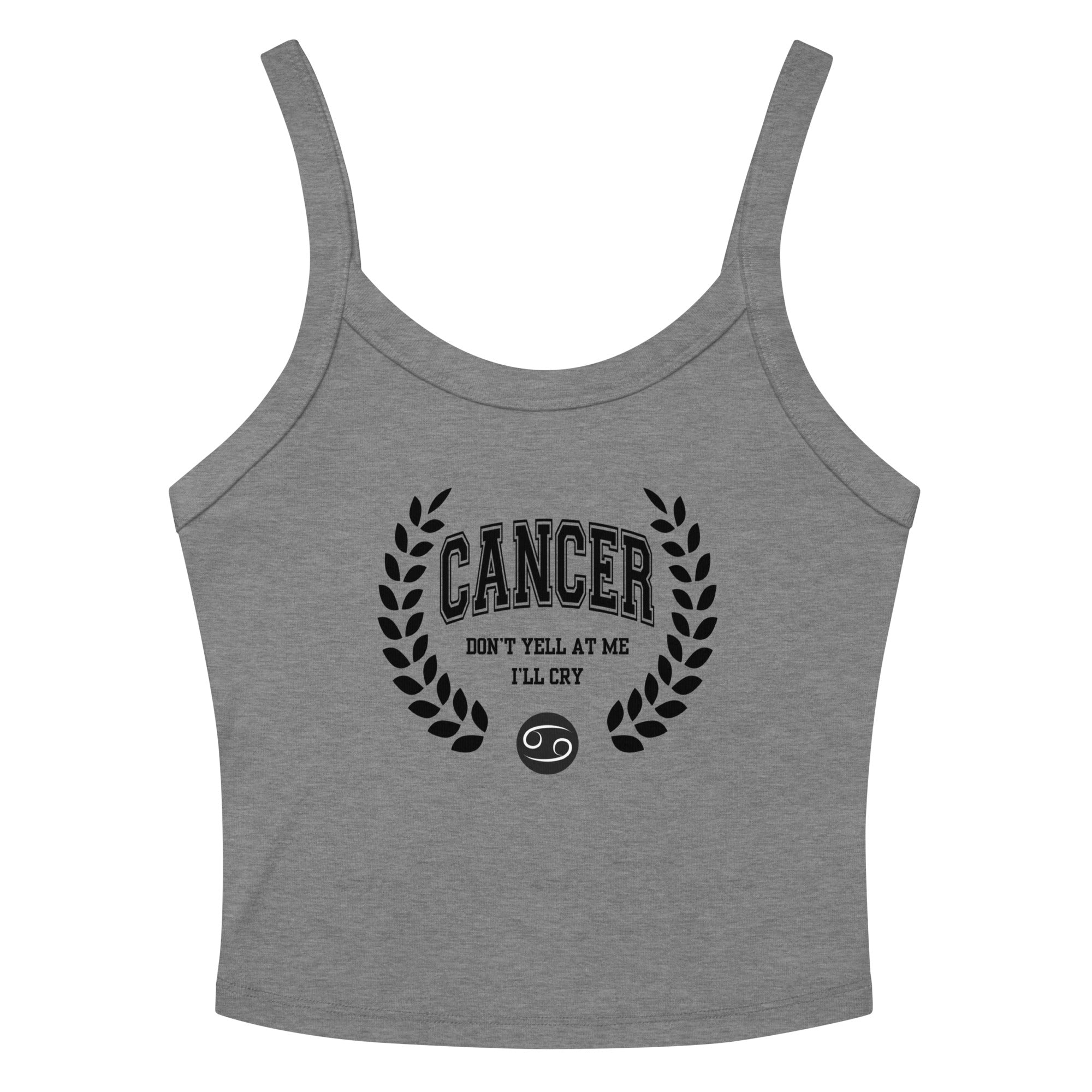 Cancer Crop Tank Top