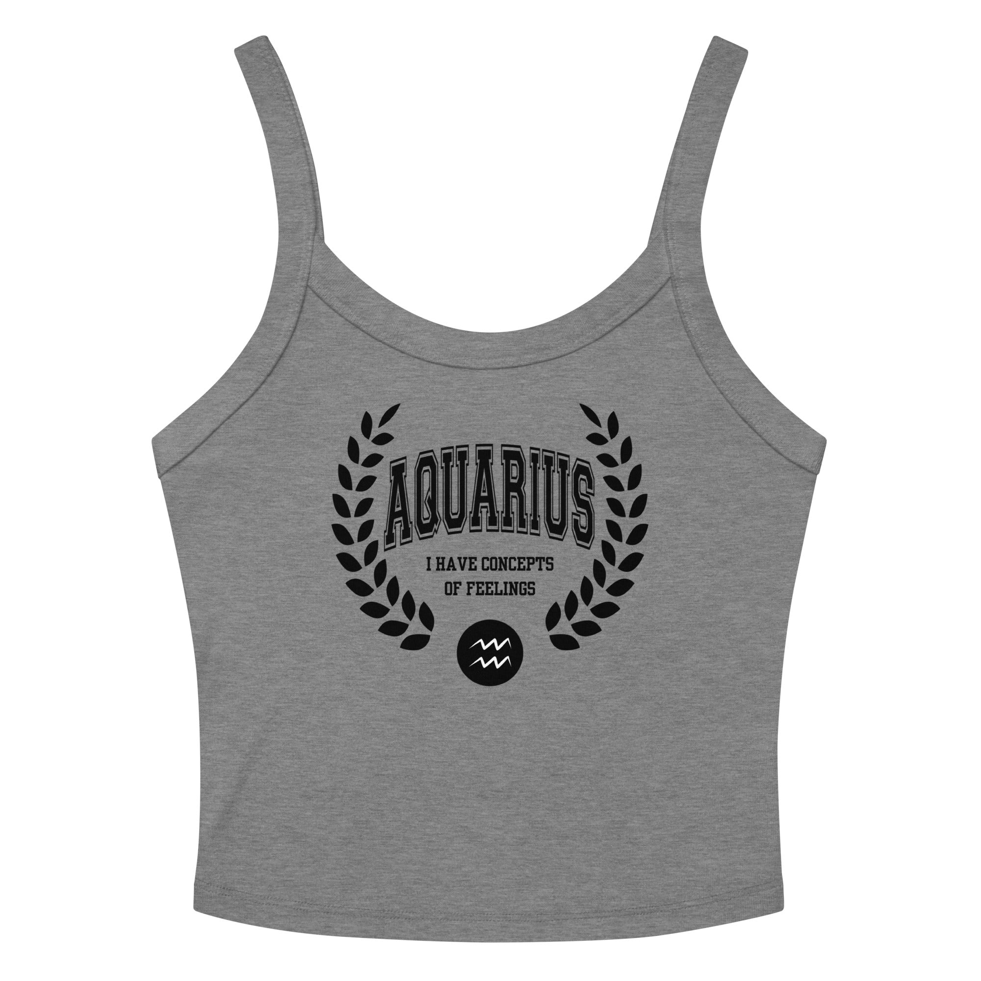 Aquarius Crop Tank Top