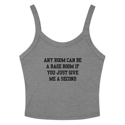Rage Room Crop Tank Top
