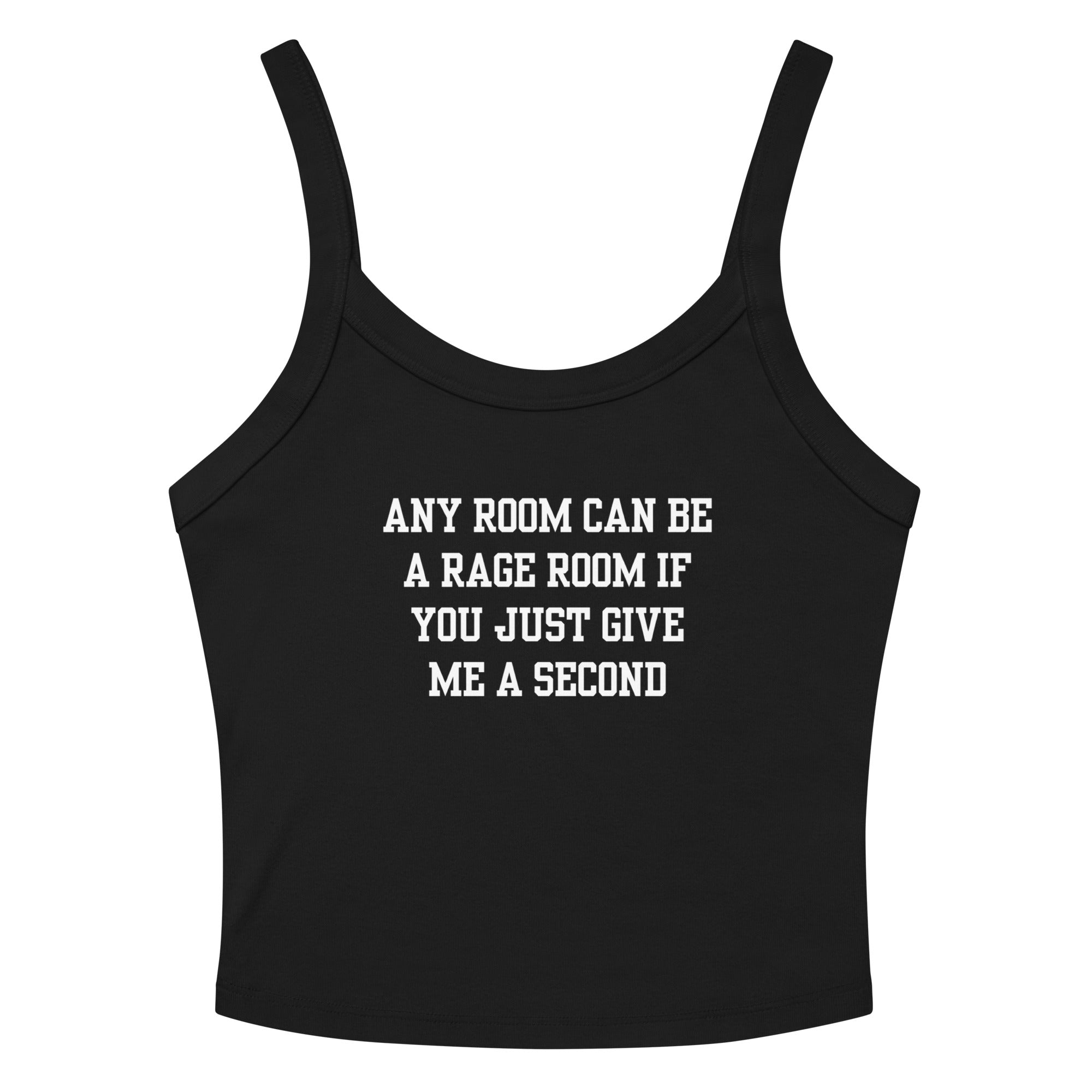 Rage Room Crop Tank Top