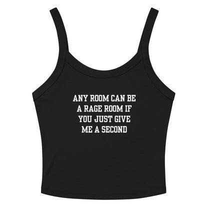 Rage Room Crop Tank Top