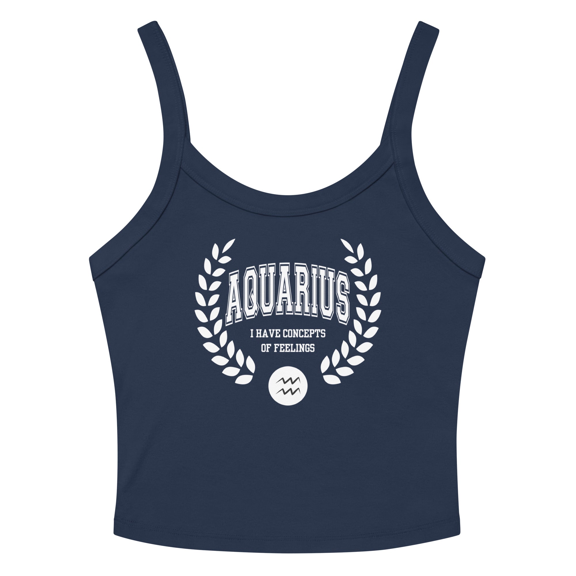 Aquarius Crop Tank Top