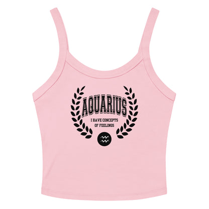 Aquarius Crop Tank Top