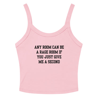 Rage Room Crop Tank Top