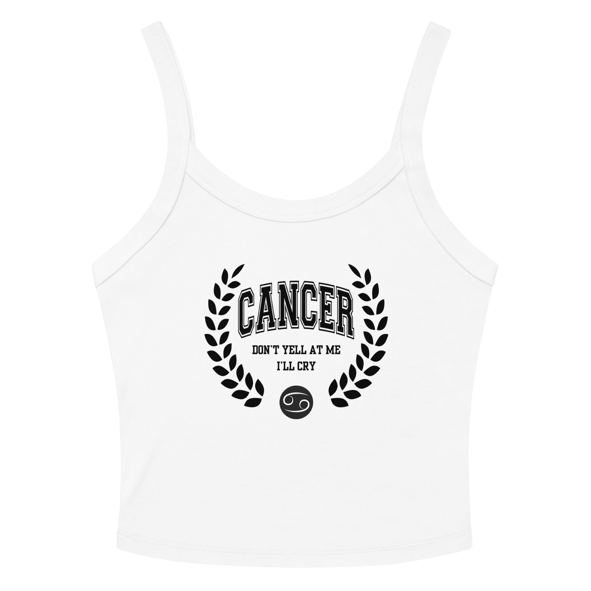 Cancer Crop Tank Top