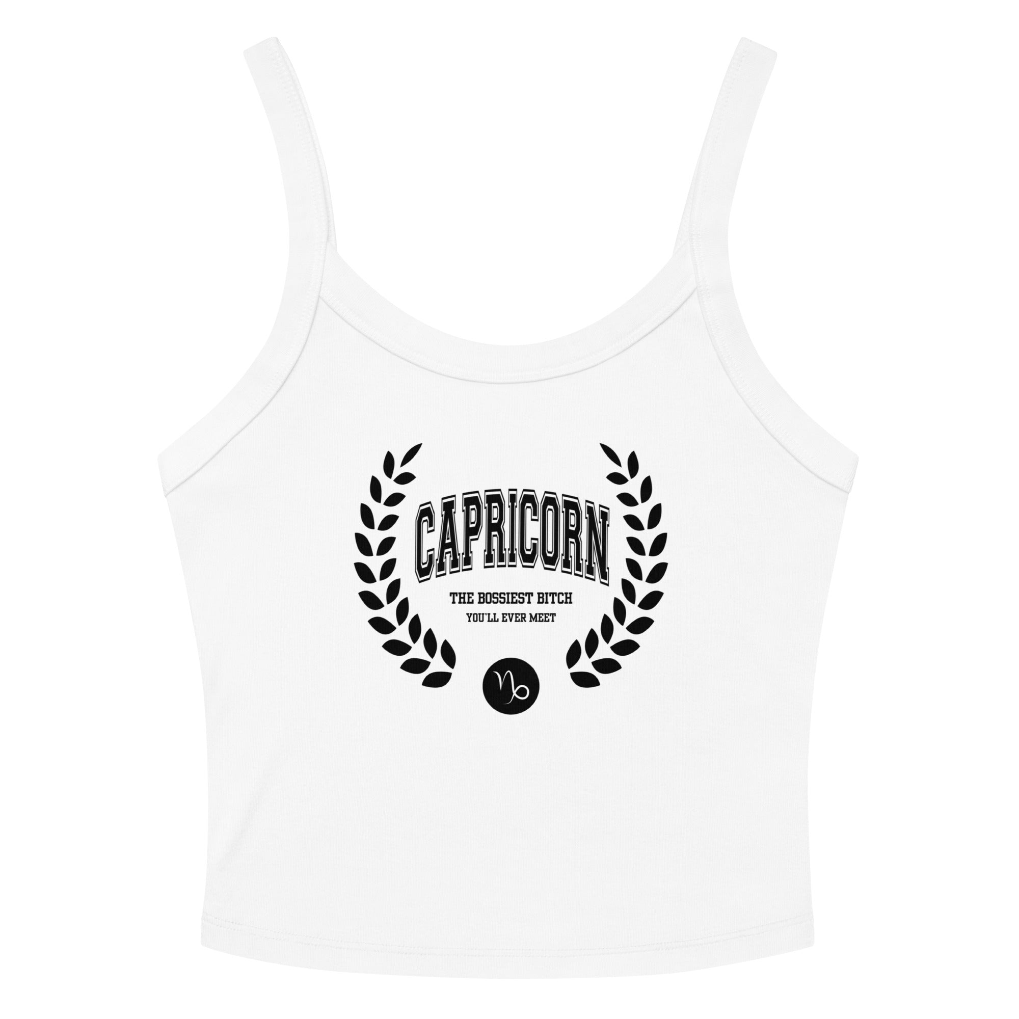 Capricorn Crop Tank Top