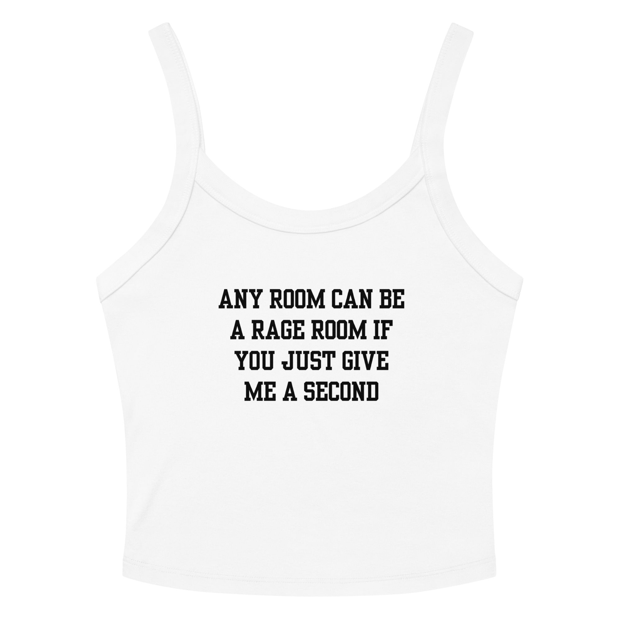 Rage Room Crop Tank Top