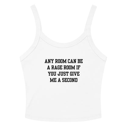 Rage Room Crop Tank Top