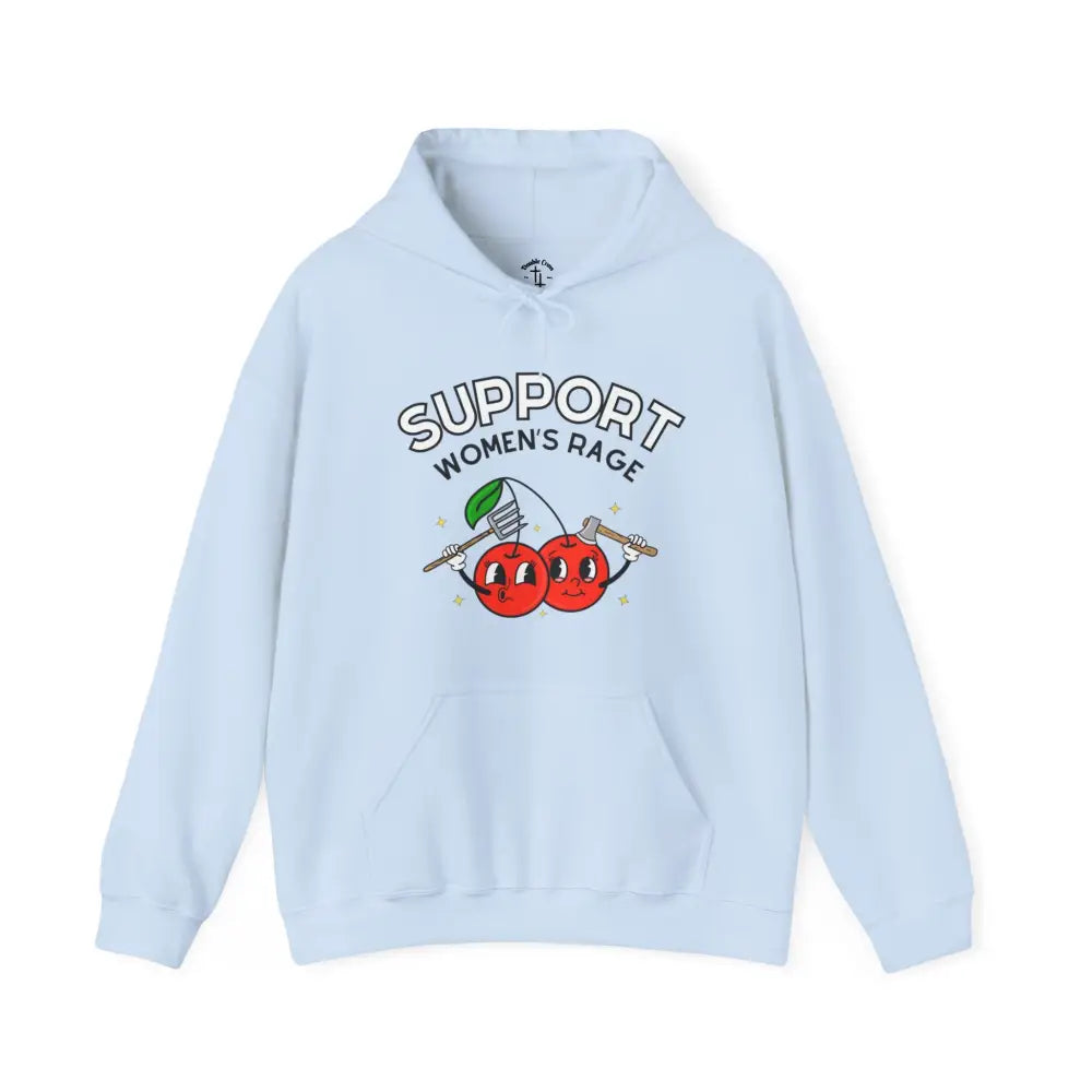 Women’s Rage Hoodie Light Blue / S